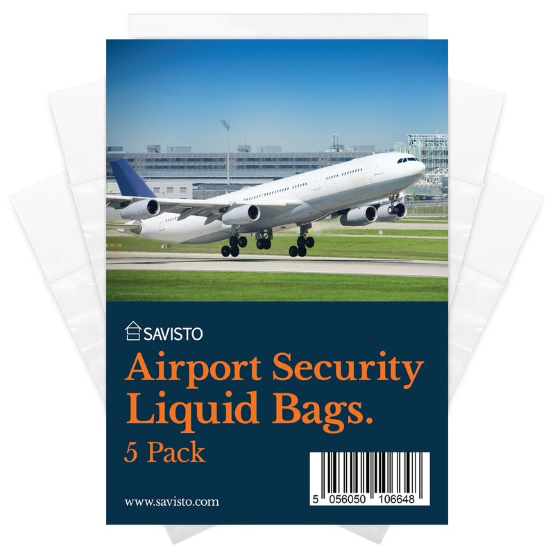 Savisto Airport Security Liquid Bags