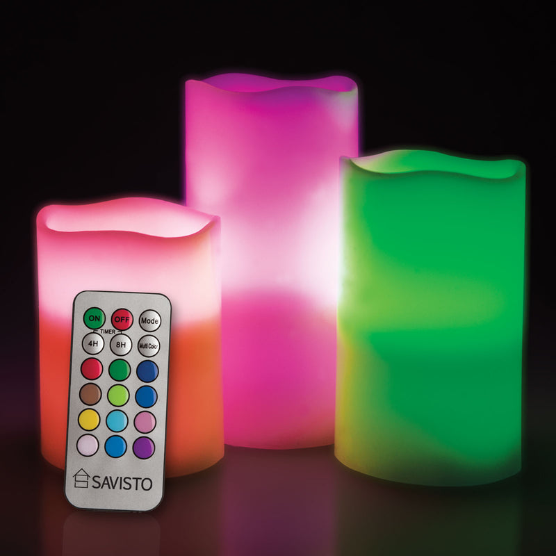 Savisto LED Mood Candles