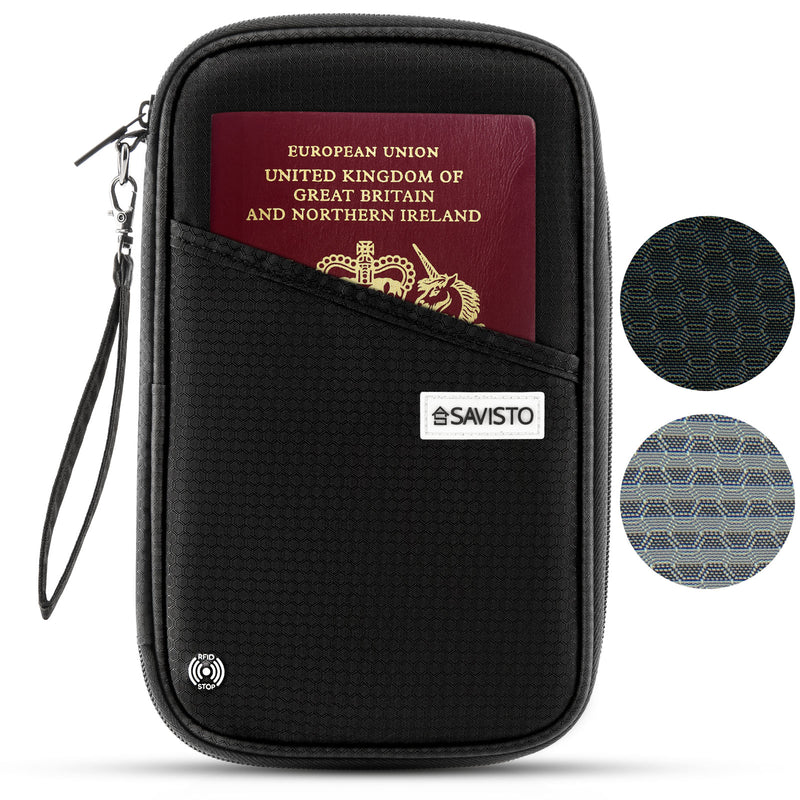 Savisto Travel Organiser Passport Holder