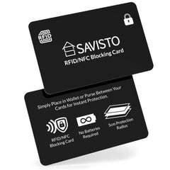 Savisto RFID Blocking Card